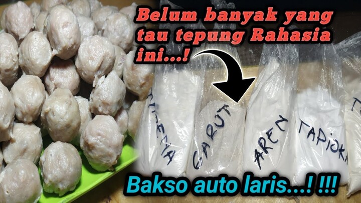 5 jenis tepung untuk bakso yang wajib kalian tau.