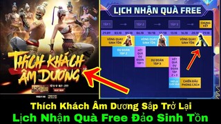 TIN CỰC HOT: Những Gói Đồ Thích Khách Âm Dương Sắp Trở Lại,Gà Rán Công Bố Lịch Sự Kiện Đảo Sinh Tồn
