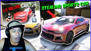 STEALING @Mc Jeremy Barrera BRUSKO SPORTS CAR CHEVROLET CAMARO in GTA 5