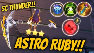 HYPER ASTRO RUBY SC THUNDER !! TITAN MODE !! MAGIC CHESS MOBILE LEGENDS