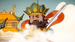孙悟空：贫僧！求见大天尊 增长天王：给我轰出去