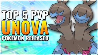 FIRST WAVE OF GEN 5 (UNOVA) POKEMON RELEASED! MY TOP 5 RECOMMENDATIONS FOR PVP | Pokémon GO