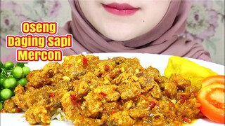 ASMR OSENG DAGING SAPI MERCON 🔥 SPICY BEEF
