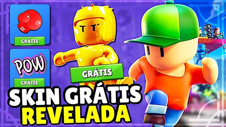 NOVA SKIN E EMOTE ESPECIAL GRÁTIS NO STUMBLE GUYS