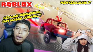 BANG BOY DAN CACA BELAJAR NAIK MOBIL DI ROBLOX ft @Shasyaalala