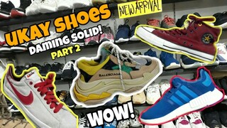 UKAY SHOES NEW ARRIVAL daming solid!milas ukay ukay aurora cubao sa gilid ng puregold