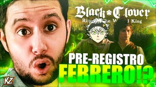 ¿TENDREMOS PRE REGISTRO EN FEBRERO? *FILTRACIONES NO OFICIALES* | Black Clover Mobile