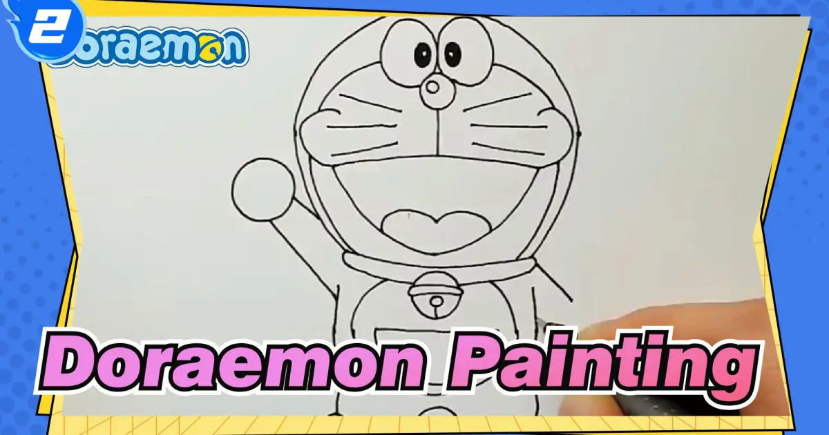 Cara Menggambar Doraemon 3D - MasterWarna.com