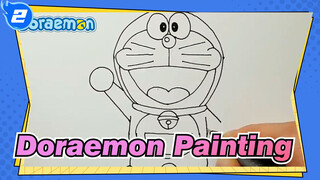 [Doraemon Painting] Teach You How to Draw a Doraemon Simply_2