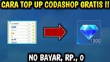KODE RAHASIA!!! | CARA TOP UP DIAMOND GRATIS CODASHOP PRO MOBILE LEGEND | NO BUG ML