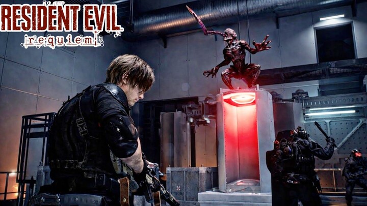 Leon vs Umbrella Elite Soldiers Di Resident Evil Requiem