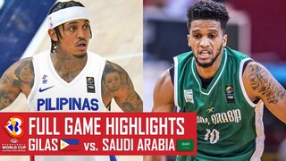 Gilas Pilipinas vs Saudi Arabia Full Game Highlights | FIBA World Cup 2023 Asian Qualifiers NBA 2K23