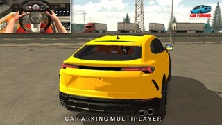 Lamborghini Urus Gameplay - (POV Driving • Top Speed) Car Parking Multiplayer