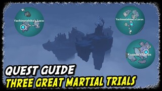 The Three Great Martial Trials Quest Guide | Genshin Impact | Erebos Secret