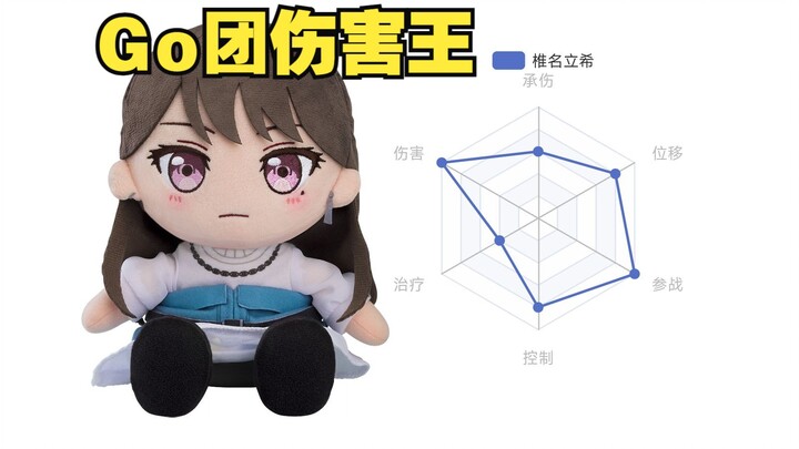 椎名立希六维战力图   🐶团伤害王！