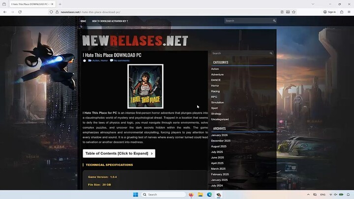 I Hate This Place FREE DOWNLOAD FULL PC GAME