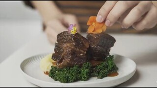 Sườn bò hầm cà phê #food