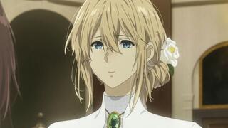 [Violet Evergarden: Eternity And The Auto Memories Doll] Violet In A Suit!!!