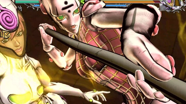 White Album (Trish Una) vs. Gacho "JoJo's Bizarre Adventure Star Wars R" mod skin