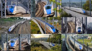 Series E7,W7,Hokuriku Shinkansen-bullet train in JAPAN