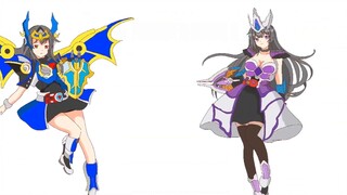 【Armor Legend】All 27 Armor Heroes are feminized