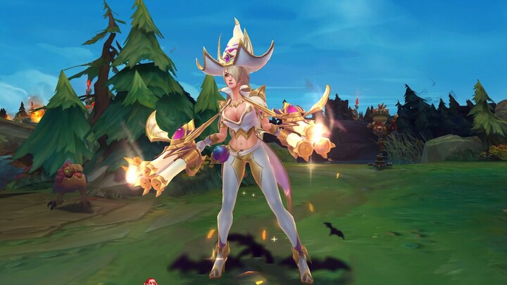 【รีมาสเตอร์ความละเอียดสูง】ผมว่านี่คือสกินที่เซ็กซี่ที่สุดใน LOL ไม่เกินไปใช่ไหม? ชมภาพ 3D สกินระดับต
