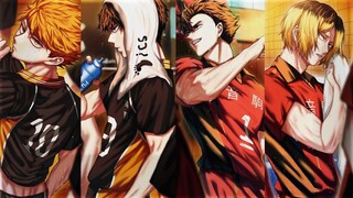 HAIKYUU EDITS COMPILATION ll 1080 HD ll 4K