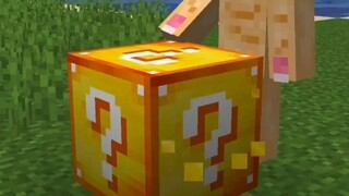 I added the Lucky Block to Minecraft #Minecraft #MC #LuckyBlock