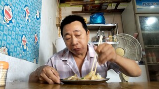 My daughter has leukemia, and I'm working in Guangdong. A mukbang featuring a bowl of cheung fun—tod