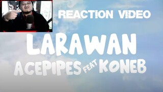 Acepipes - "Larawan" Feat Koneb (J Rain On The Beat) Reaction Video
