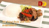 Stir Fried Duck with Basil | Thai Food | กะเพราเป็ดย่าง