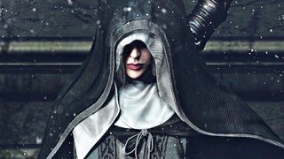 Dark Souls 3 - การต่อสู้ของ Sister Friede และ Father Ariandel Boss (4K 60FPS)
