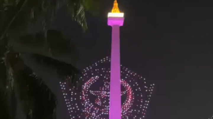 AKSI DRON SPESIAL HUT TNI