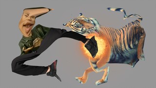 Tiger Fighting Hero (Micro-Underworld)