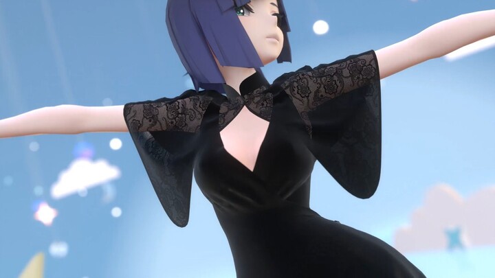 [Fabric/semi-transparent gauze skirt] The live broadcast room of the Queen of Night——LILAC!