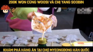 Khám phá hàng ăn chợ MyeongDong Hàn Quốc - Part 2 #doanngon
