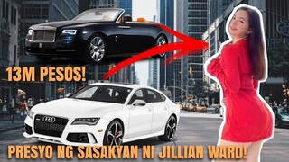 Grabe! ganito PALA ka mahal ang Nabiling Mga sasakyan ni Jillian Ward"