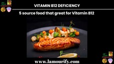 [Eng Sub] Vitamin B12 Deficiency ~ 5 source food that is great for Vitamin B12