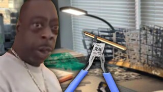 When you find your roommate using your divine hands to cut copper stakes...