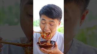 mukbang | Ermao challenged chili noodles, and this time Songsong spent a lot of money.