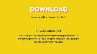 [GET] Jacob McMillen – Copywriter 2049