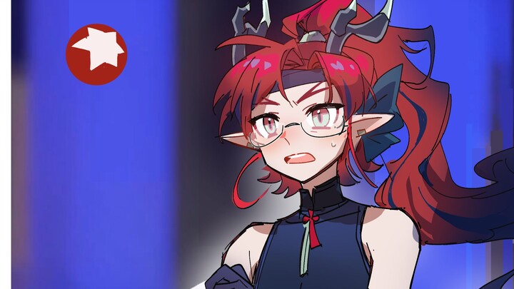 Was it intentional or accidental? [Arknights handwritten greeting]