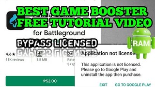 (Part 2) Panda Game Booster Fix "App is not Licensed"