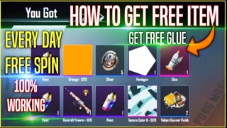 How To Get Free Glue Pubg Mobile | Guncraft Free Spin Everyday