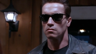 The origin of the sound effect of the beep-beep-da-da terminator