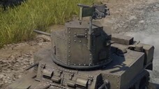 M3A1 tank in the Ash River