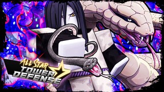 Defeating Orochimaru + Unlocking Orochimaru Mount On All Star Tower Defense