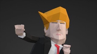 Trump victory settlement animation