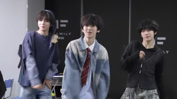 【Lỗ Sóc Tề】Hậu trường quay MV vũ đạo ba người “Word on Beat”