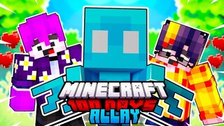 มายคราฟ แก้นแค้นมังกรกับน้อง "Allay💙" ตัวน้อยย!! | Minecraft 100 Days